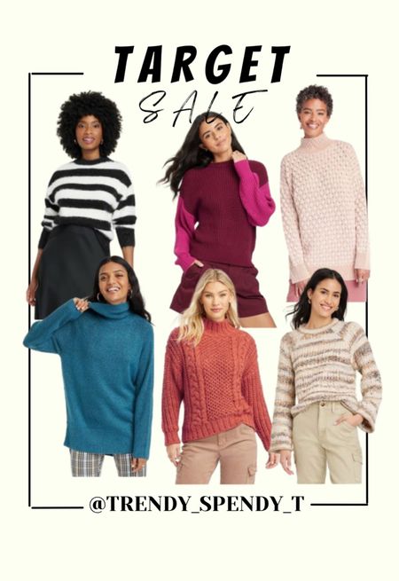 Target sweaters on sale! Up to 40% off! #sweaters #mockneck #nye #newyears #newyearseve #newyearseveoutfit #trendy #holidays #gifts #giftguide #target #targetclothes #targetoutfit #outfit #emilygemma #daniaustin #laurabeverlin 

#LTKGiftGuide #LTKHoliday #LTKSeasonal