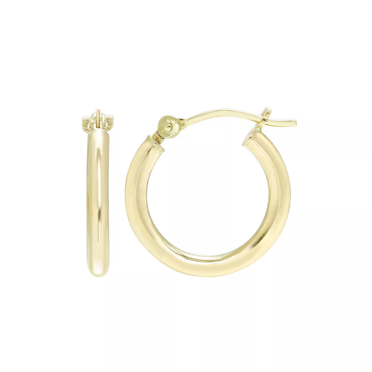 Theia Sky 14k Gold Lightweight 2 mm Hoop Earrings | Kohl's