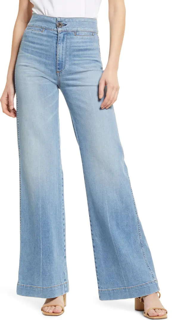 Brighton High Waist Wide Leg Jeans | Nordstrom