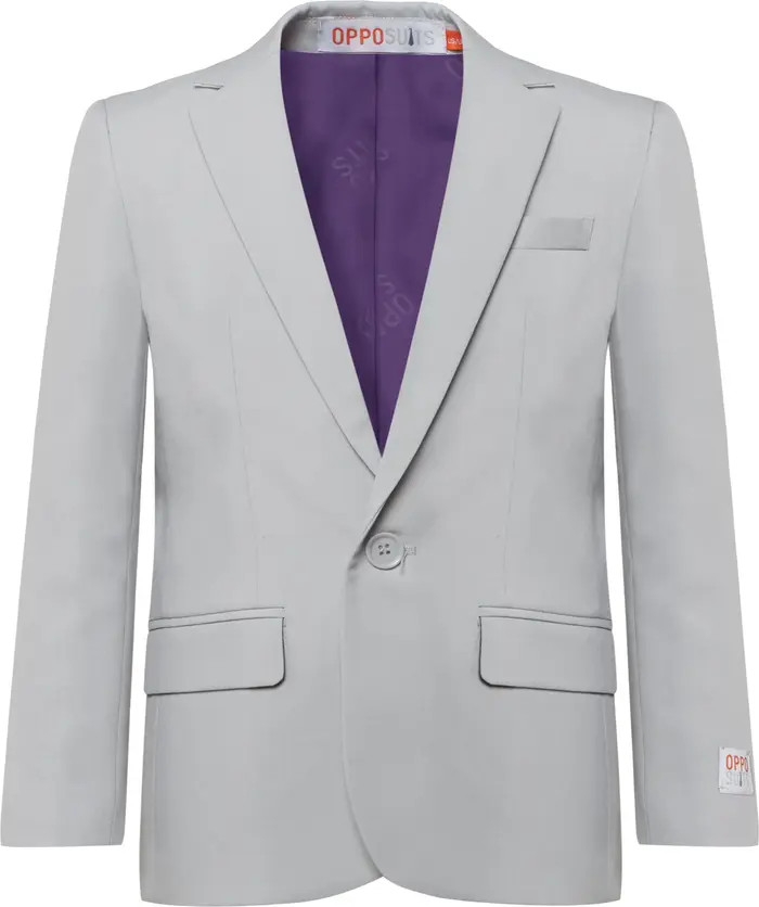 Groovy Grey Two-Piece Suit with Tie | Nordstrom