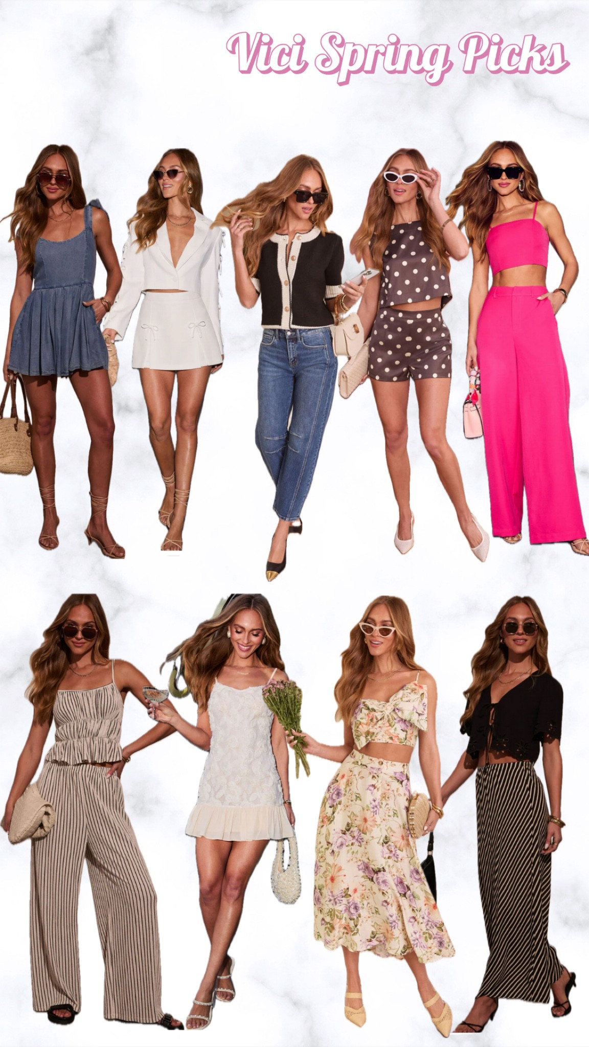 More of my favorite spring picks from Vici! #ltkxvici 

#LTKSeasonal #LTKFindsUnder100 #LTKFindsUnder50