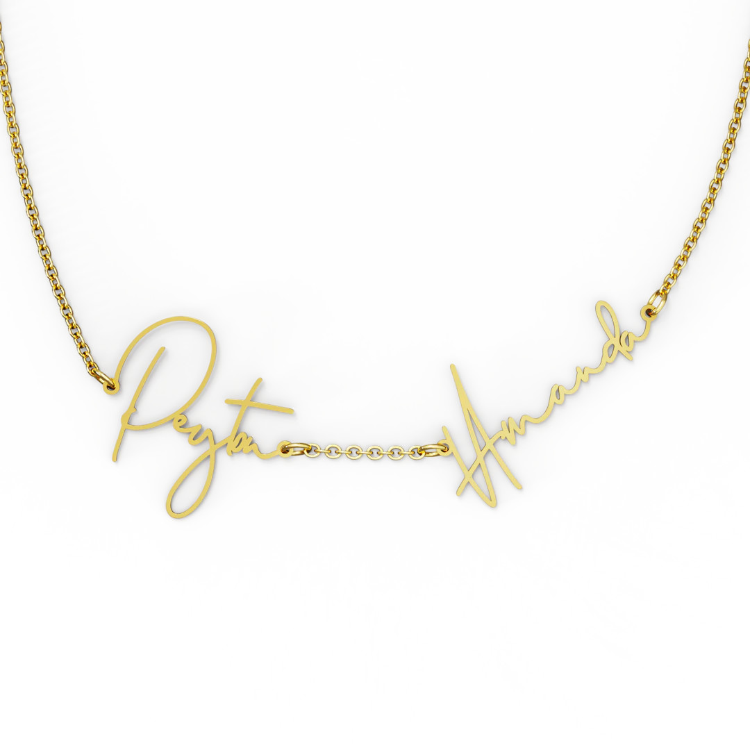 Fairy Multiple Name Necklace | Add Up to 4 Names | Mint & Lily