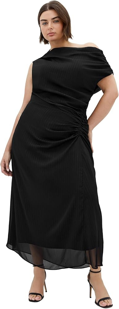 City Chic Women's Plus Size Cocktail Dress - Vivid Maxi | Amazon (US)