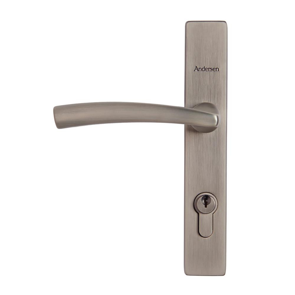 Andersen Brushed Dark Nickel Modern Handle Set-92888 - The Home Depot | The Home Depot