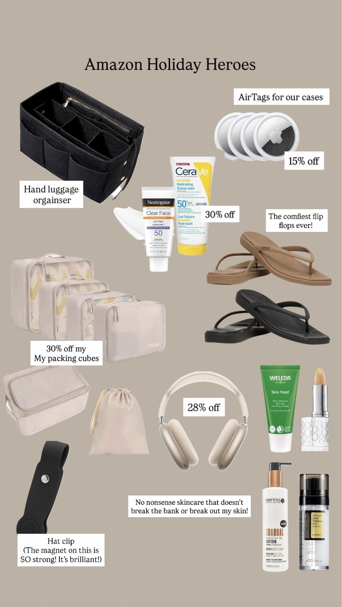 Travel / holiday heroes from @amazonuk ad

#LTKsummer #LTKtravel #LTKsale