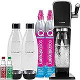 SodaStream Art Sparkling Water Maker Bundle (Black), with CO2, DWS Bottles, and Bubly Drops Flavors | Amazon (US)