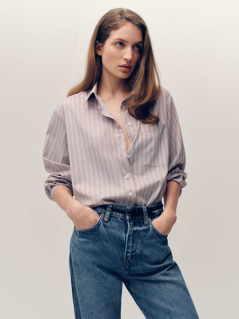 Eli Oversized Shirt | Reformation (Global)