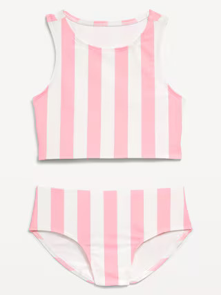 Printed Tankini Swim Set for Girls | Old Navy (US)