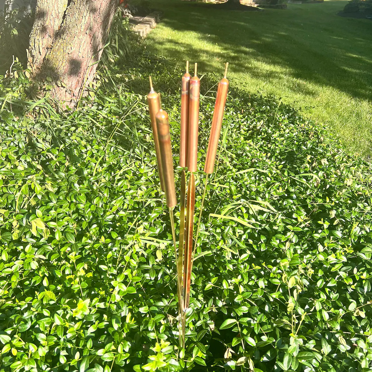 Copper Cattail Wind Chimes - Etsy | Etsy (Global)