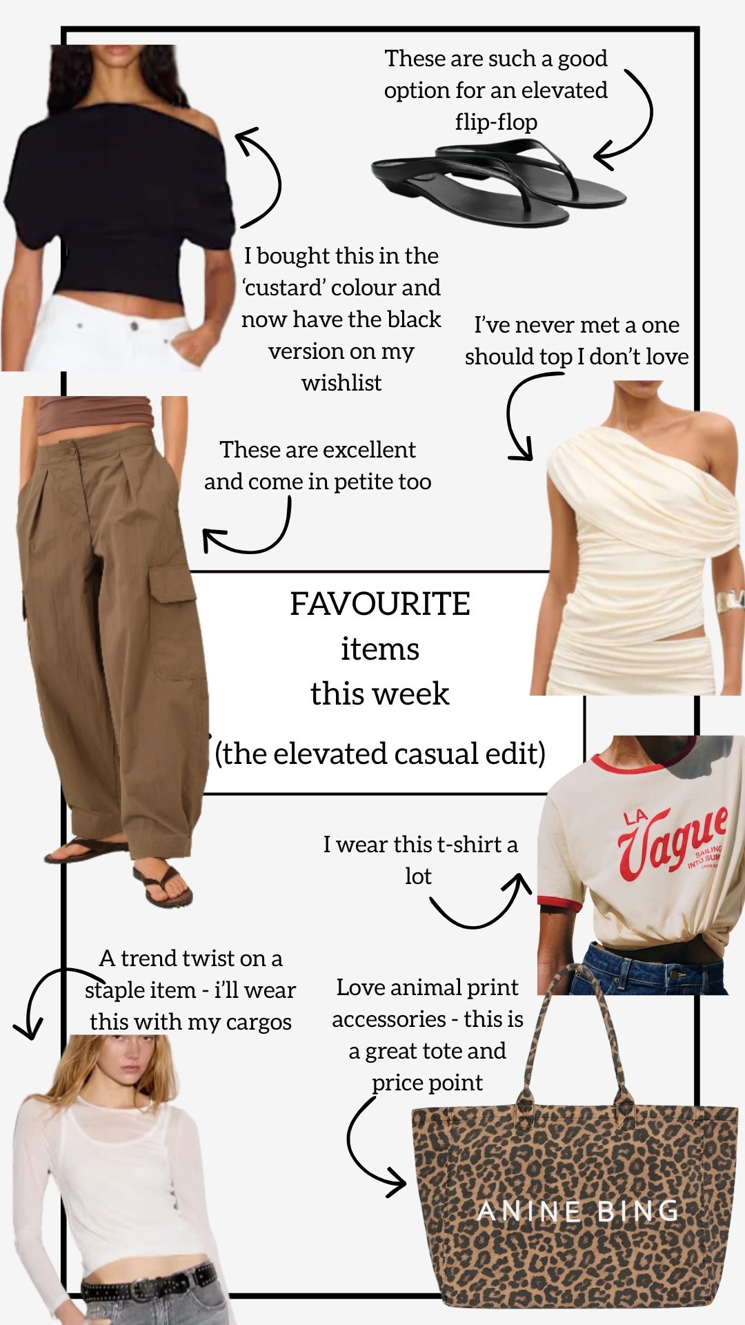 This weeks weekly favourites are the basis of laid back chic outfits. 



#LTKuk #LTKspring #LTKsummer