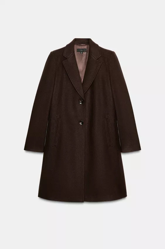 SOFT SHOULDER PAD COAT | Zara US