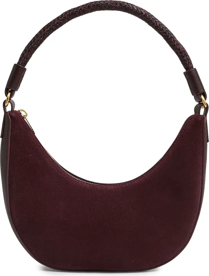 Wallace Suede & Leather Shoulder Bag | Nordstrom