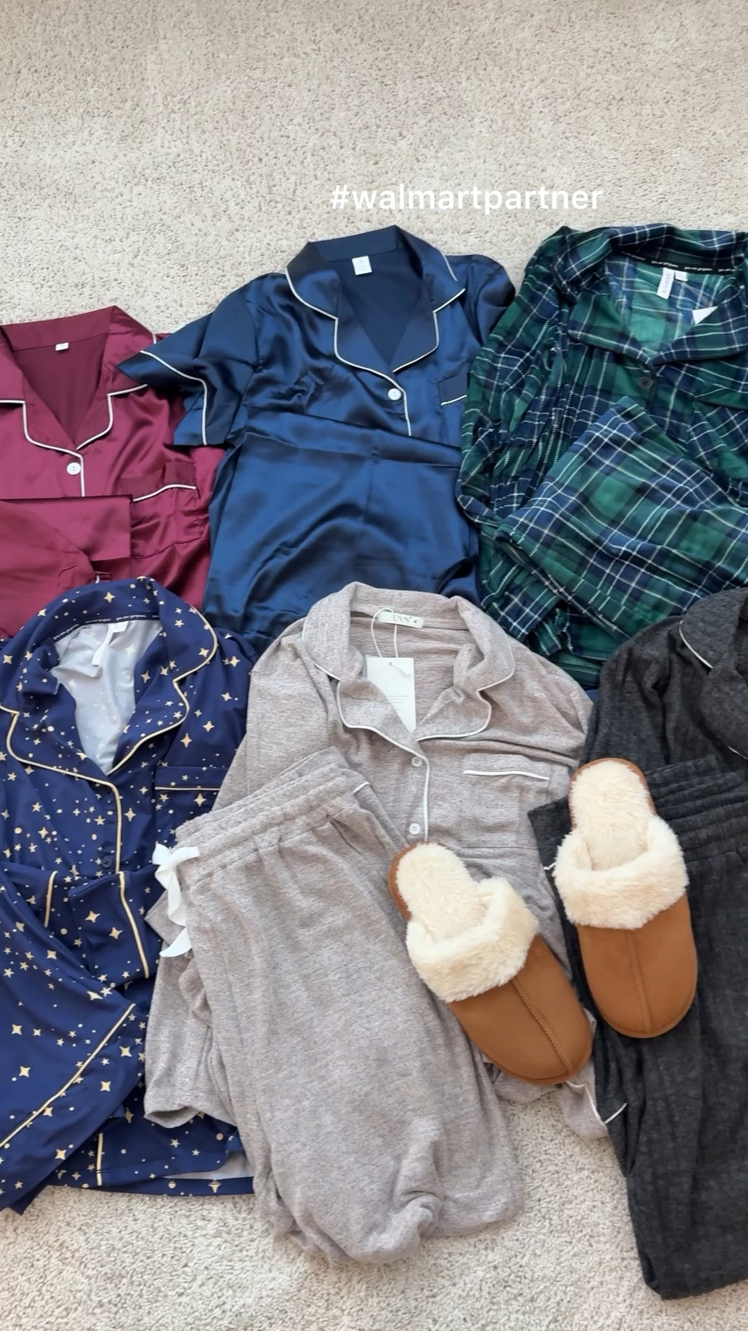 #WalmartPartner Snagged these go-to cozy pjs for under $30 at Walmart!!! 🧸 Pjs also make the best holiday gifts 🥰
@walmartstyle #WalmartStyle @shop.ltk #liketkit