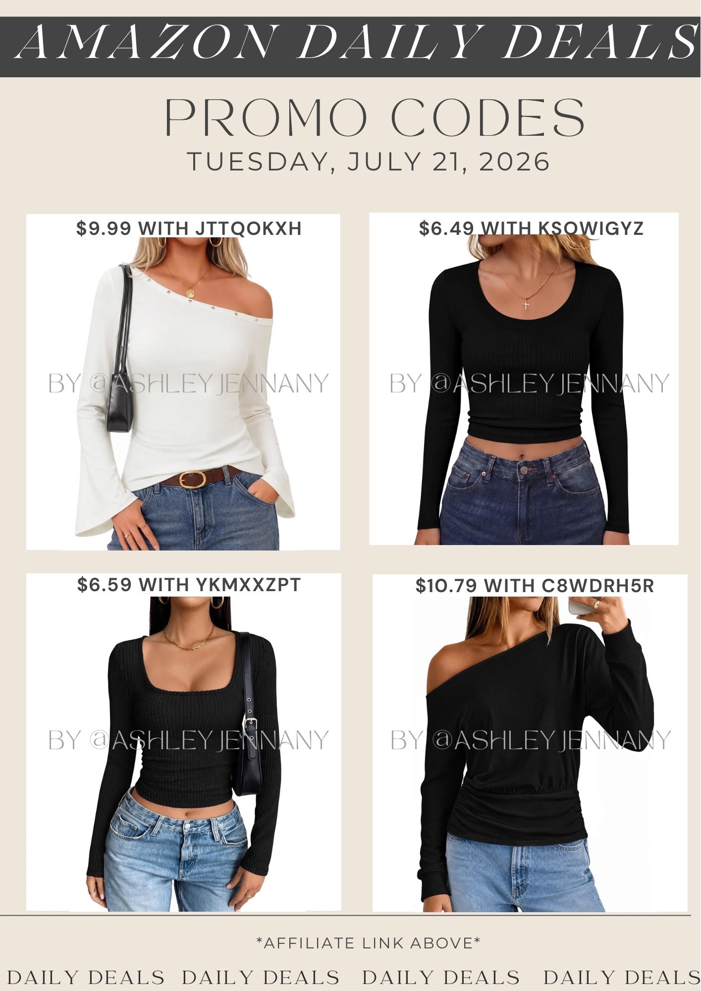 Amazon deals

#LTKMidsize #LTKSaleAlert #LTKSeasonal
