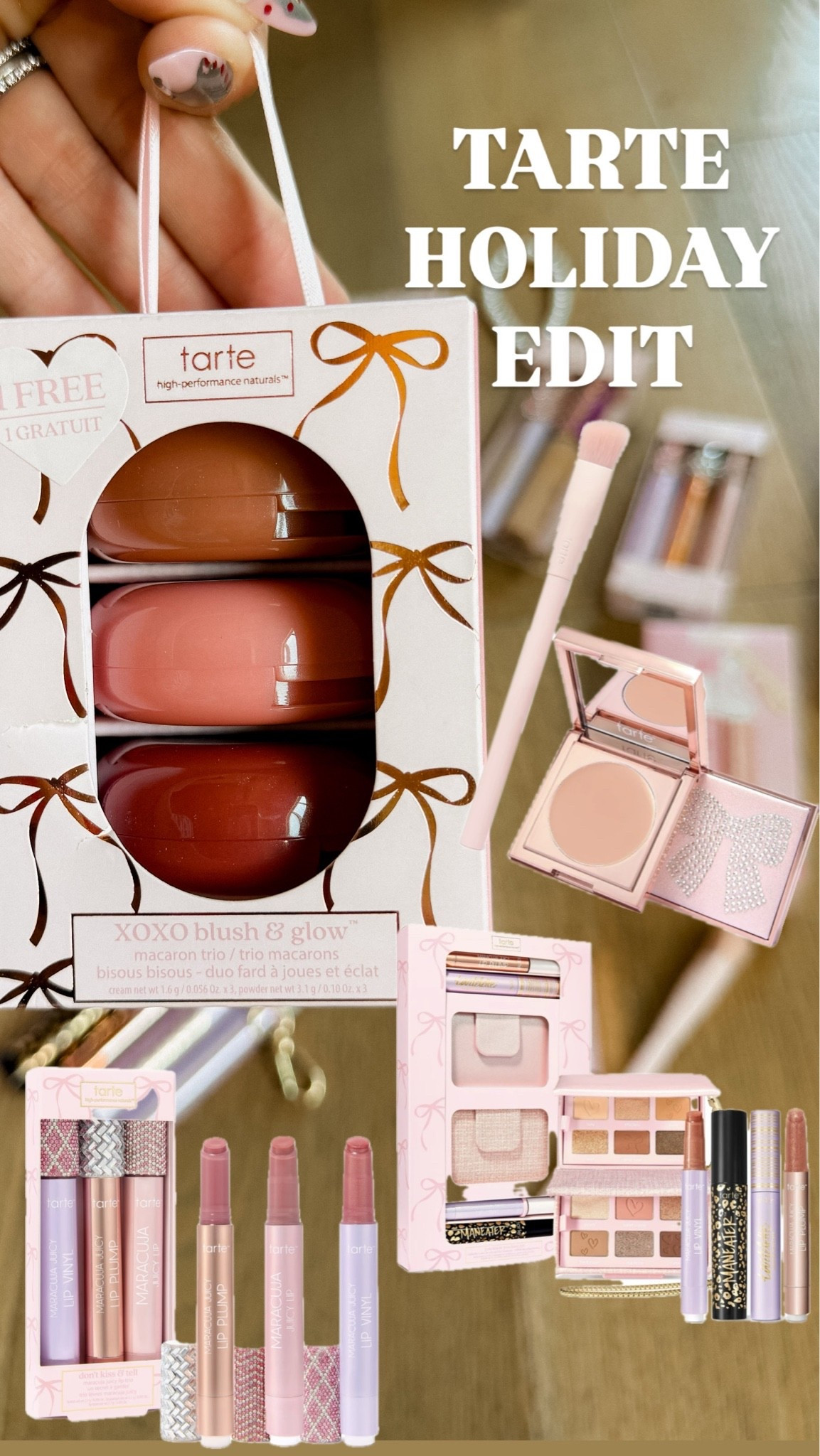 Holiday Edit + we got an exclusive code: BWC15 for an extra 15% off 

These are already discounted and the code stacks 

#Ad #TartePartner @Tartecosmetics
