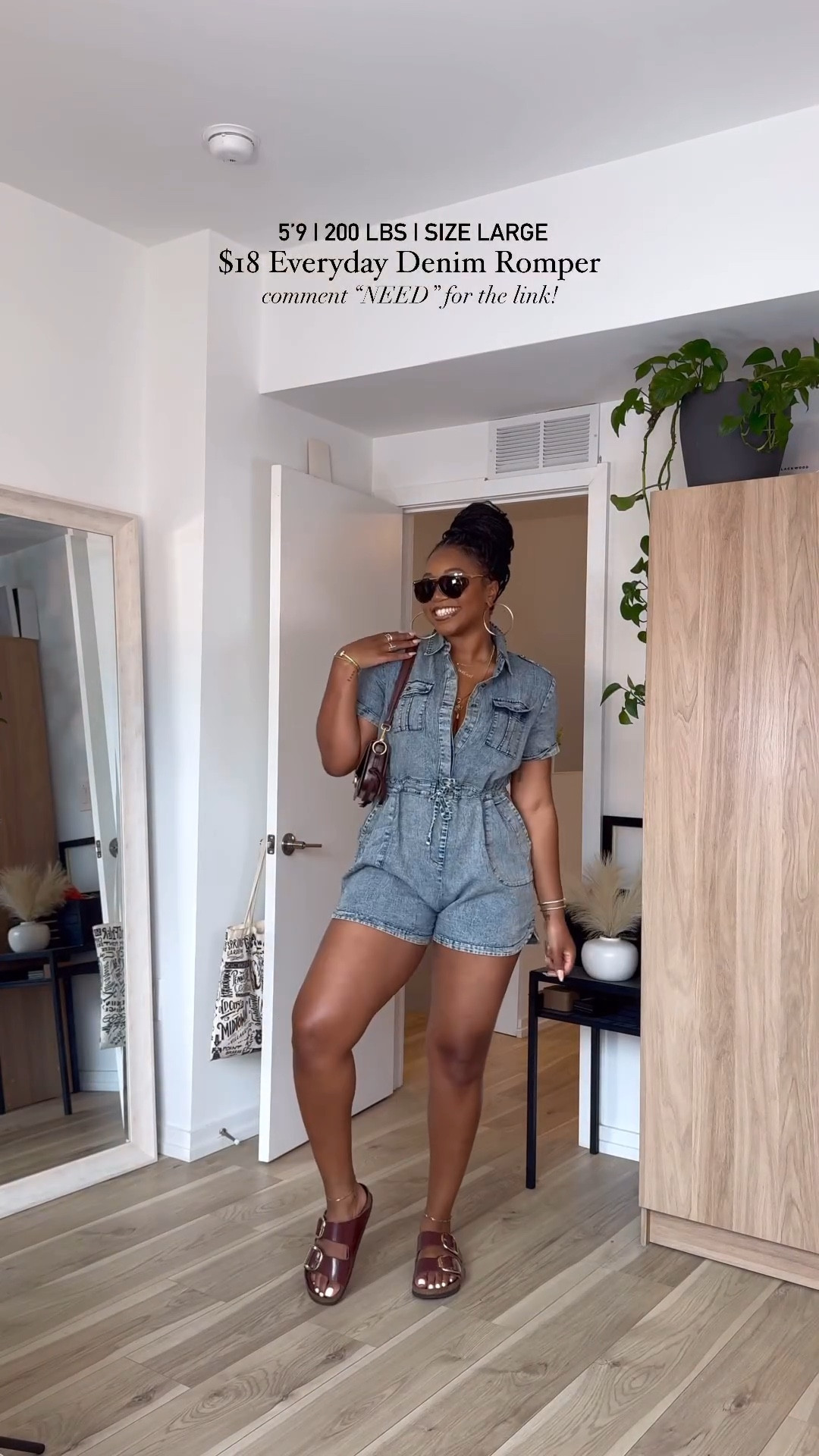 I am 5'9 | 200 Ibs wearing a size large romper. Perfect outfit for running errands, shopping, day date, grocery shopping, grabbing coffee, or vacation! You must have prime to get the discount!

#LTKfindsunder50 #LTKtravel #LTKstyletip