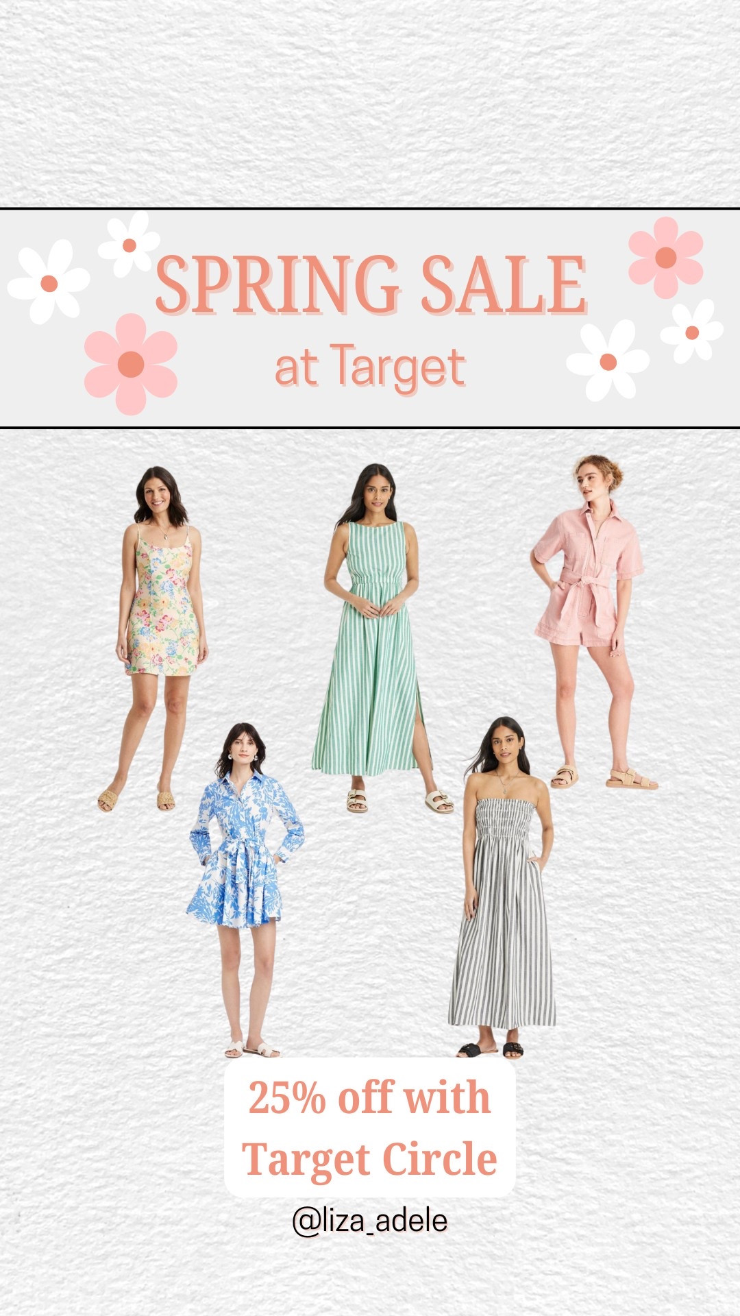 25% off Spring sale using your Target circle! Some cute finds for spring and Easter!!! 🐣 

#LTKSpringSale #LTKFindsUnder100 #LTKSaleAlert