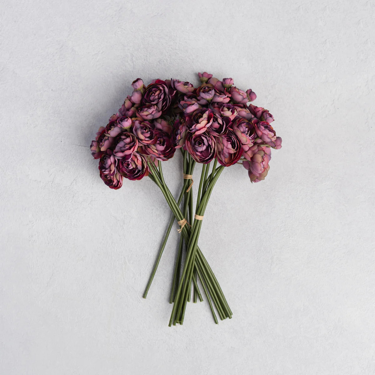 Faux Ranunculus Bunch in Purple | The Addison West