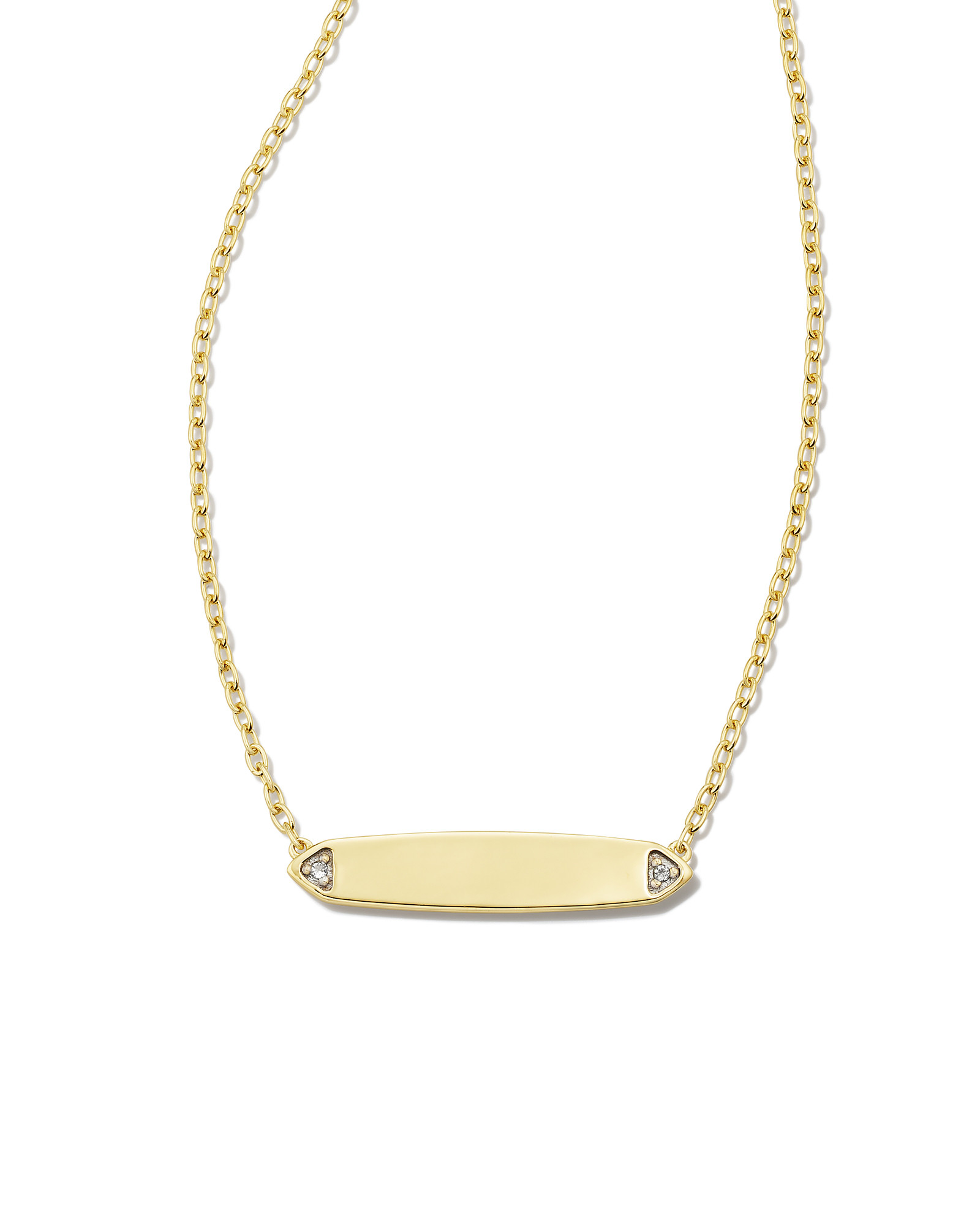 Tinsley 18k Gold Vermeil Pendant Necklace in White Topaz | Kendra Scott | Kendra Scott