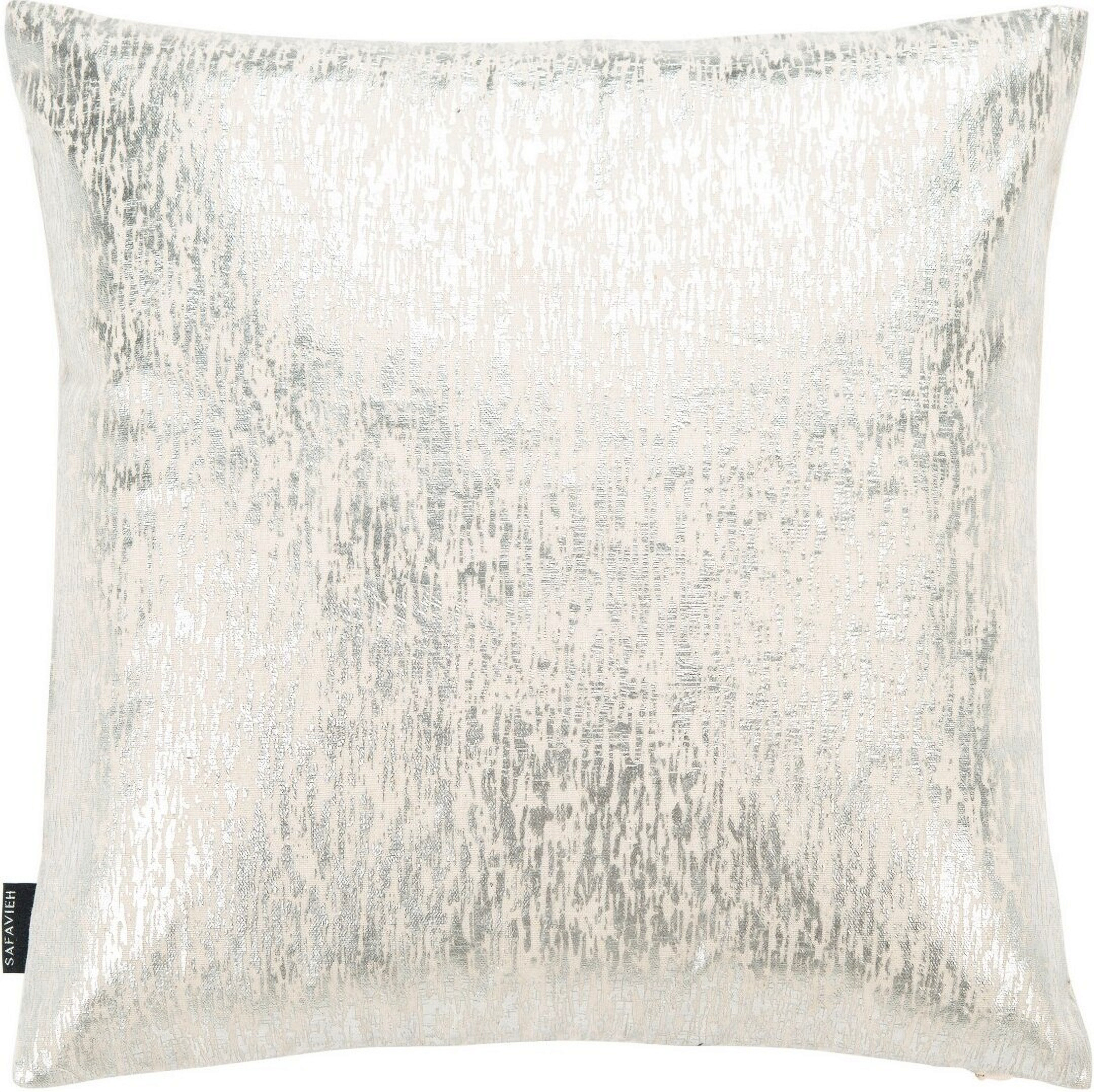 Letara Pillow in Silver and White | 1stopbedrooms