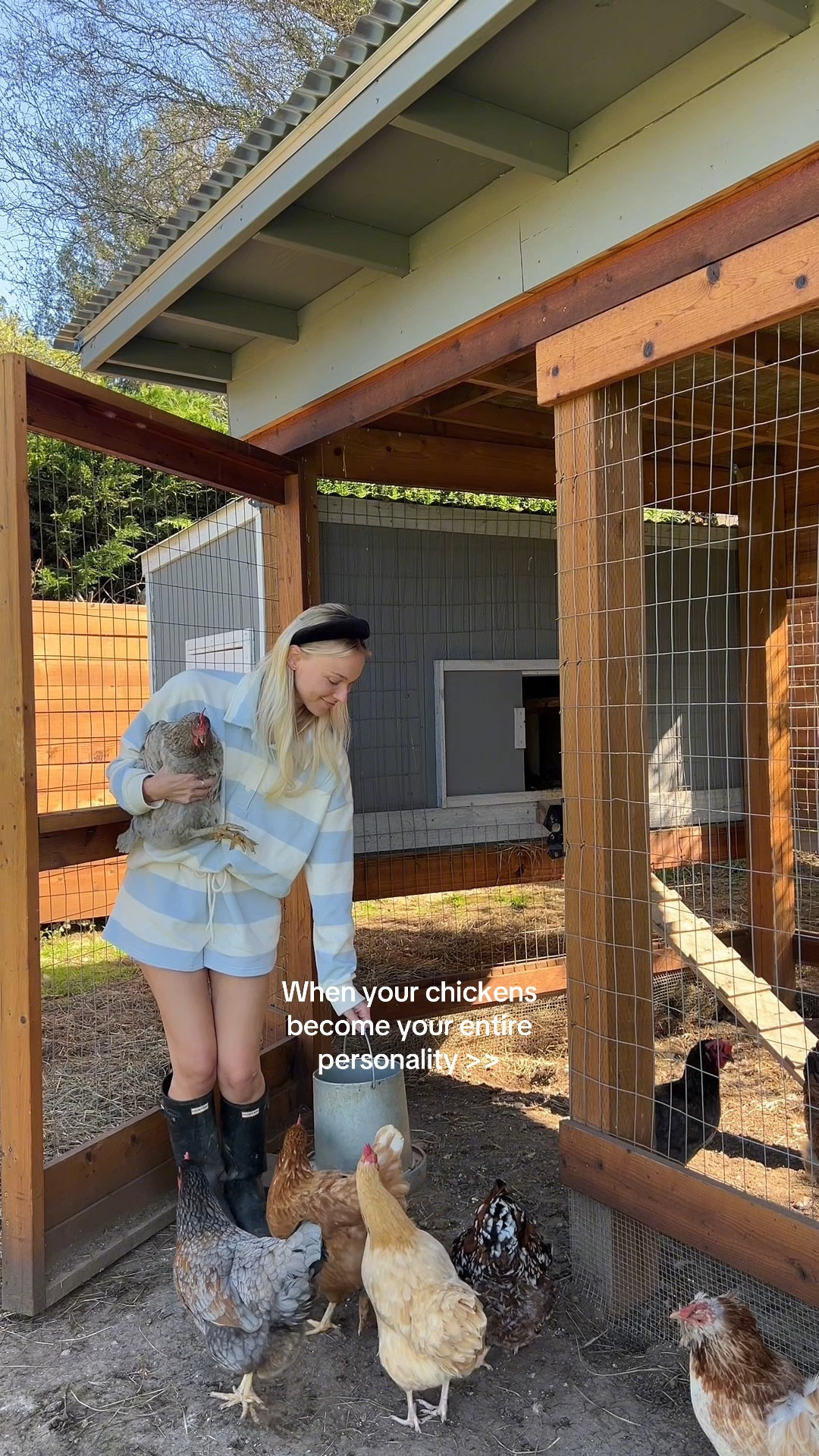Chicken mamas unite 😍🤪 

Farm wear, matching athleisure set, daily drills dupe, life on the farm, preppy style, chickens, farm life, homesteading, morning routine, daily vlog, day in the life, oregon style, spring style, target style, target ltk 

#LTKHome #LTKFindsUnder50 #LTKSeasonal