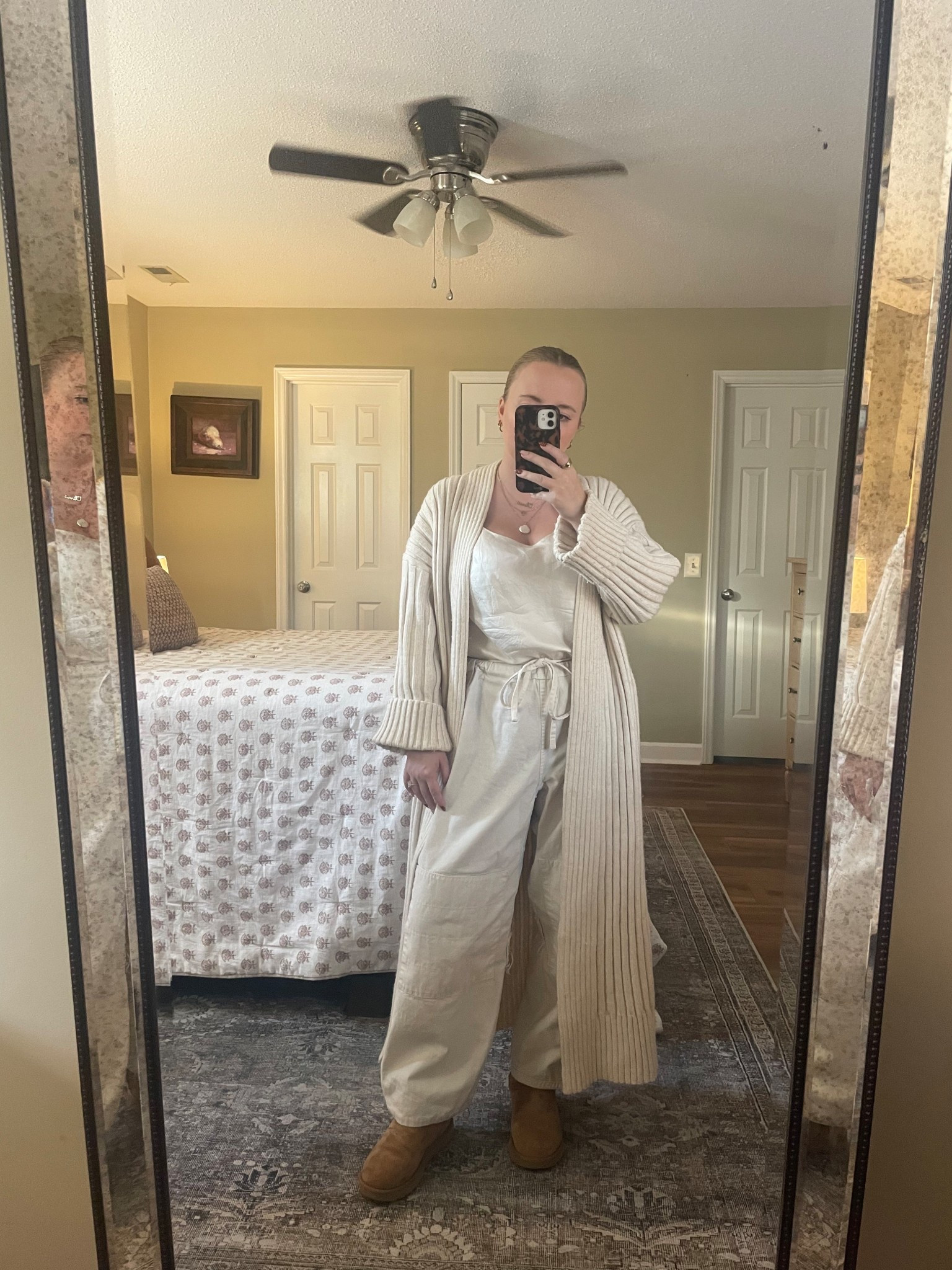 Cozy winter work from home cream monochromatic outfit 12/4 

#LTKootd #LTKFindsUnder50 #LTKFindsUnder100