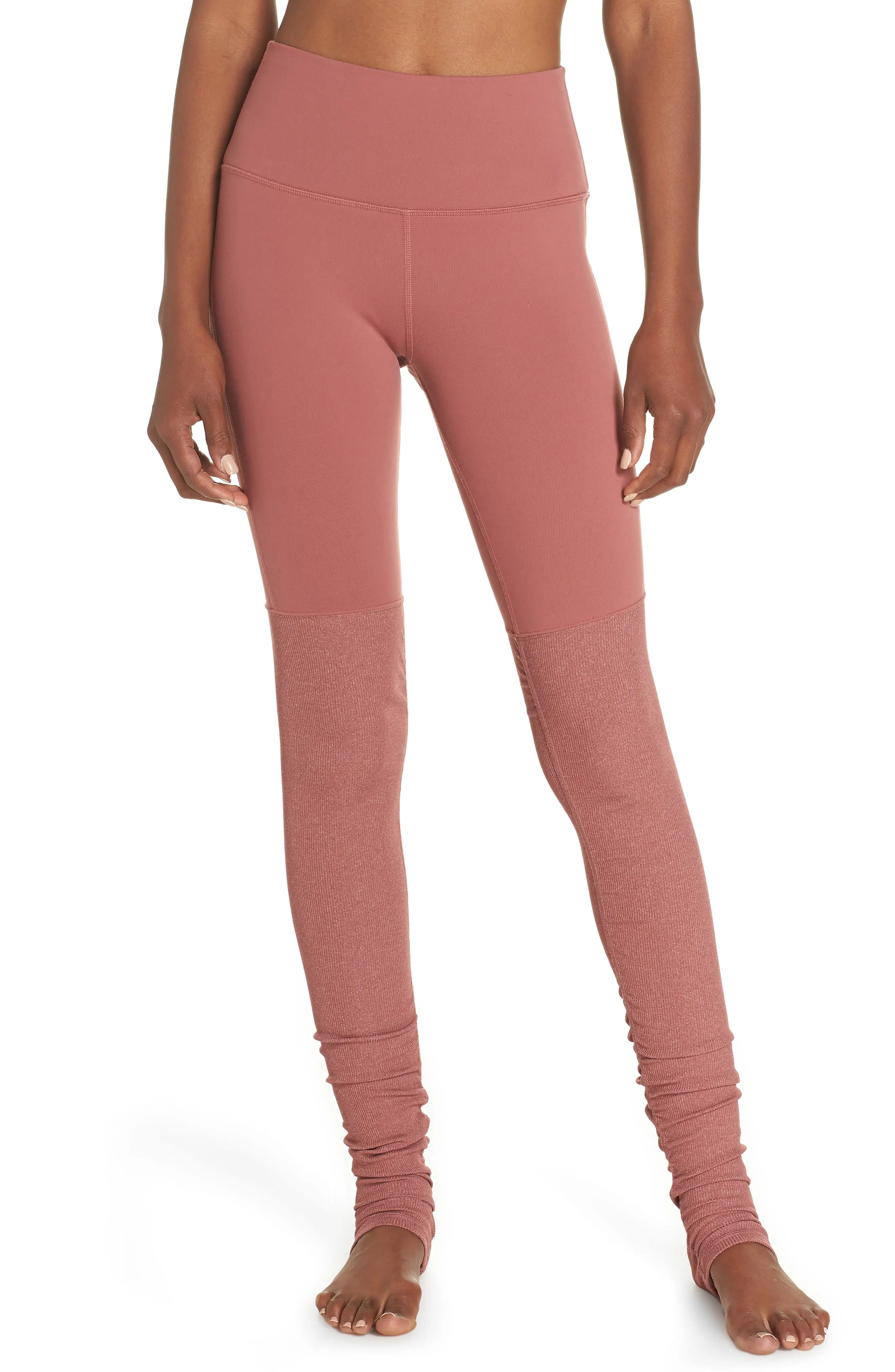 Alo Goddess Ribbed Leggings | Nordstrom