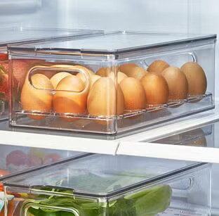 The Home Edit® Egg Bin Clear | The Container Store