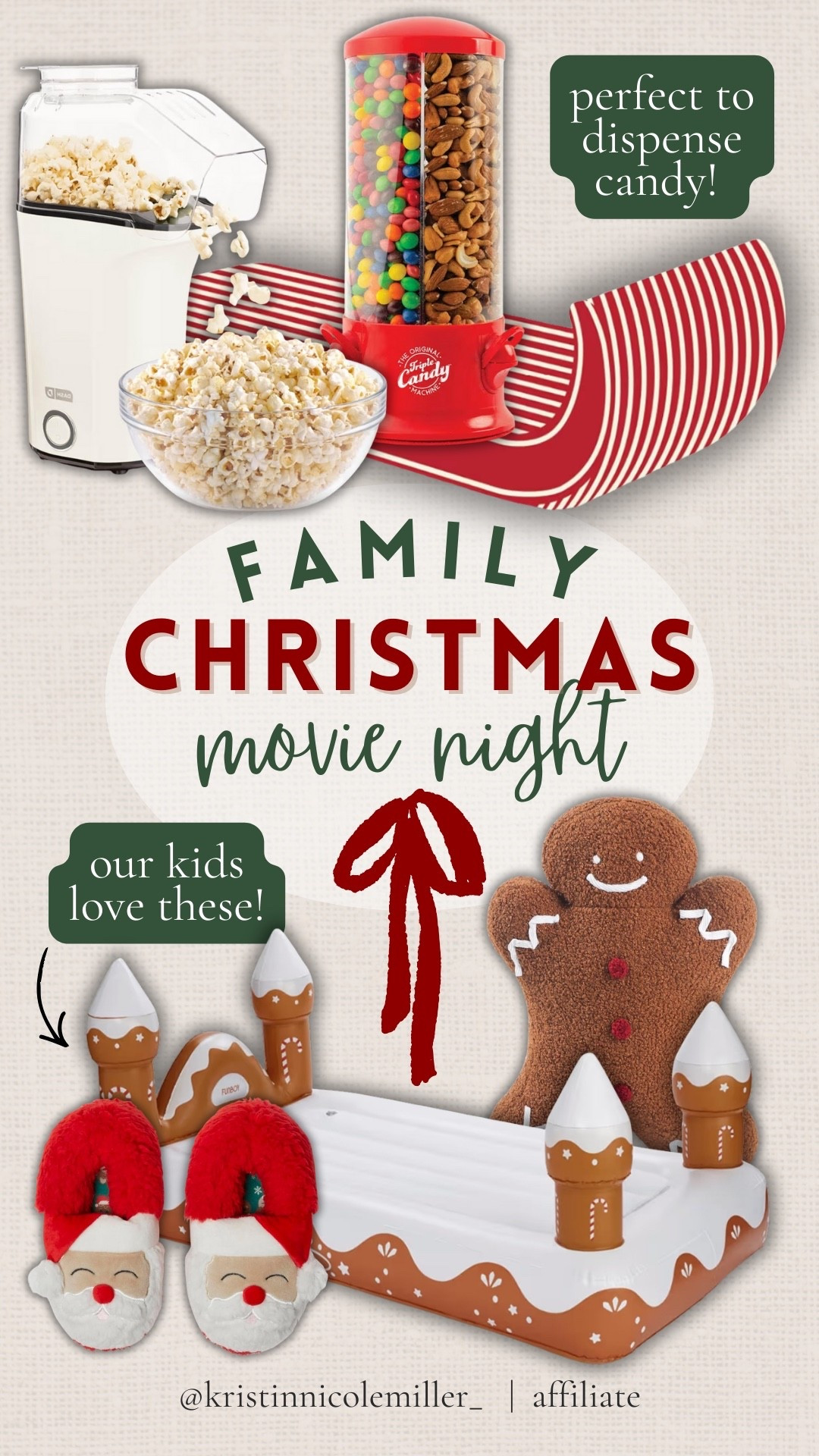 Family Christmas movie night staples! 

Seasonal home kids family unique ideas fun night movies diy hosting 

#LTKHoliday #LTKKids #LTKSeasonal