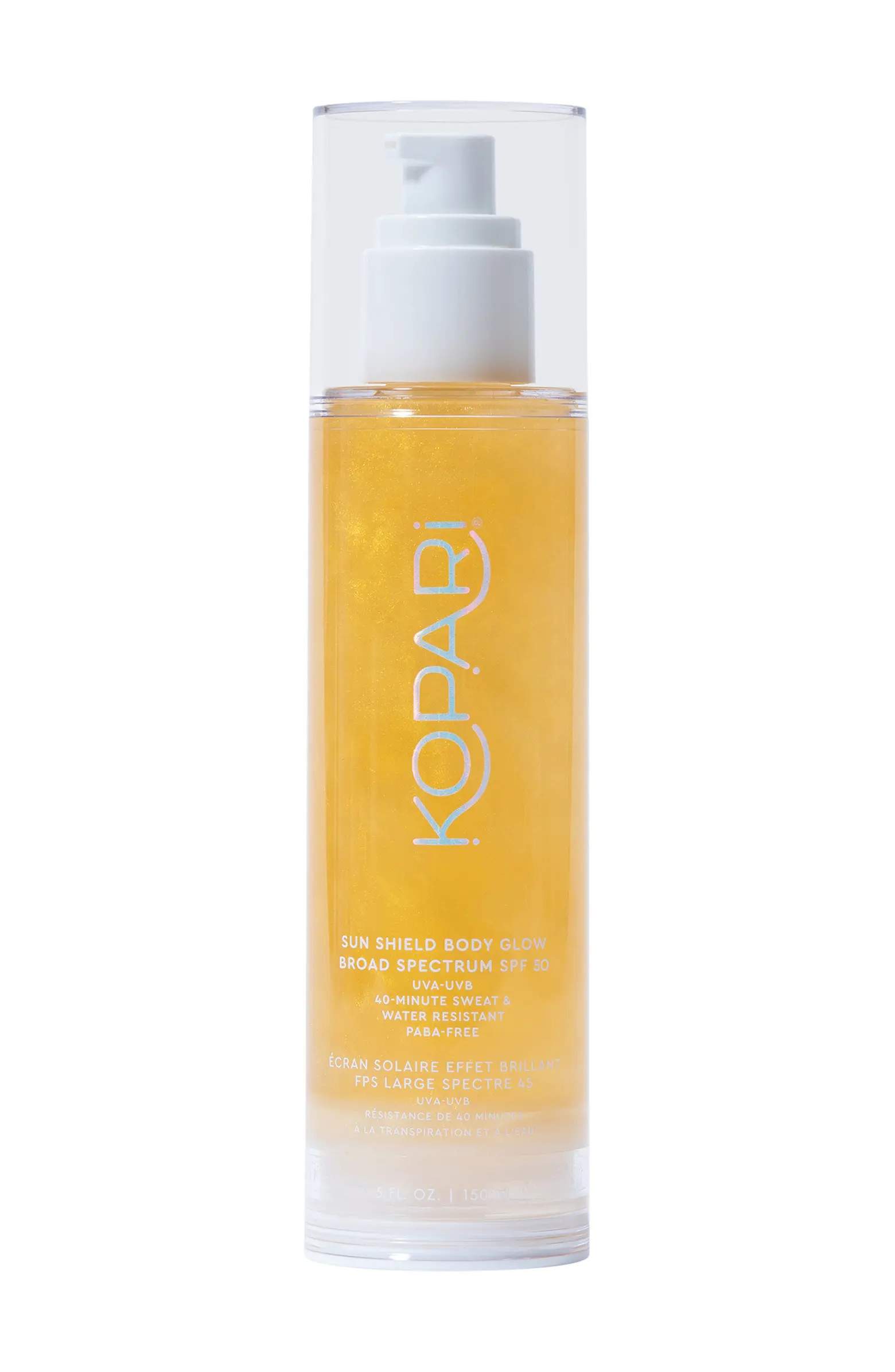 Kopari Sun Shield Body Glow Sunscreen SPF 50 | Nordstrom | Nordstrom