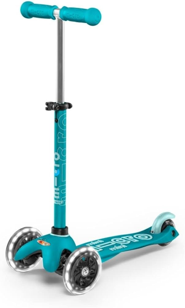 Micro Kickboard - Mini Deluxe LED 3-Wheeled, Lean-to-Steer, Swiss-Designed Micro Scooter for Pres... | Amazon (US)