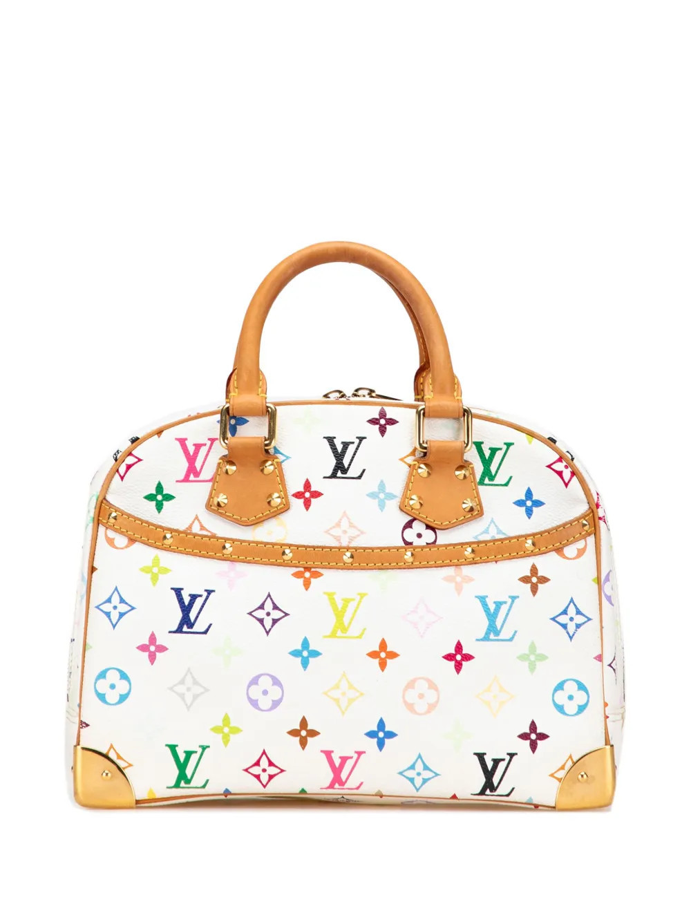 Louis Vuitton Pre-Owned 2004 Monogram Multicolore Trouville handbag - White | Farfetch Global