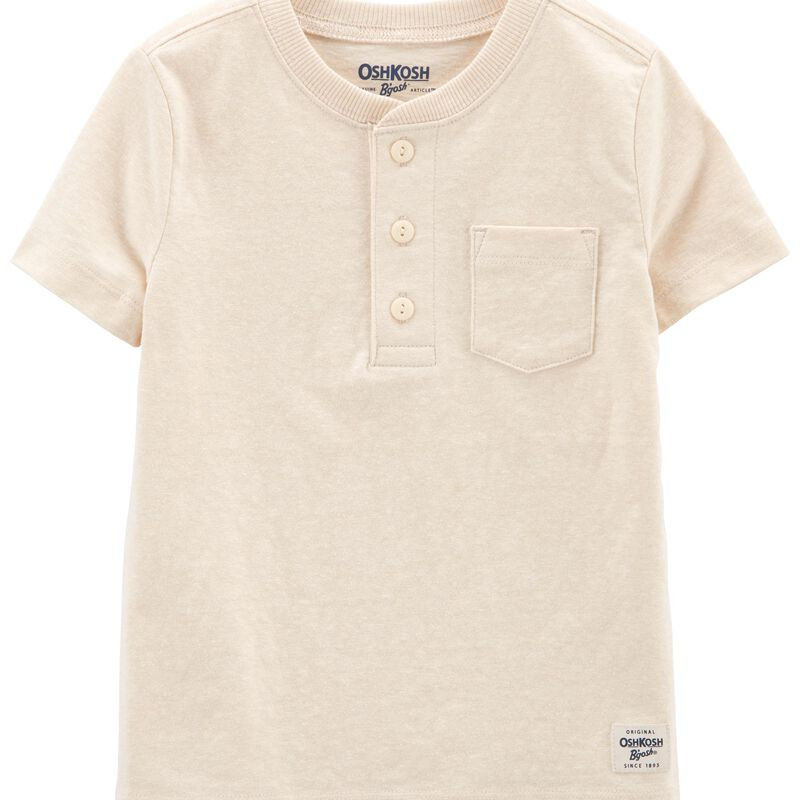 Toddler Jersey Pocket Henley | Carter's