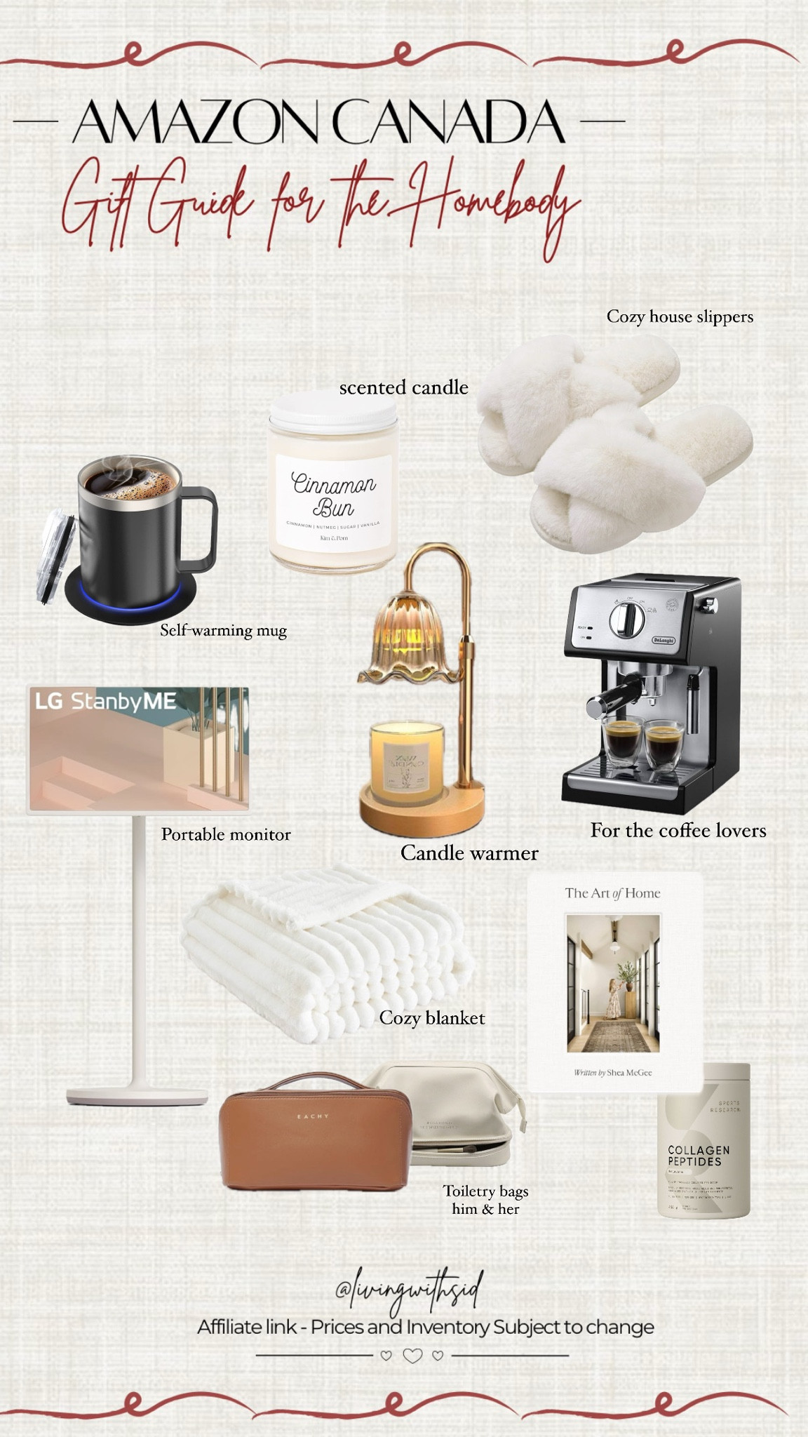 Gifts for the homebody! 
Cozy and unique gift ideas. 



#LTKwinter #LTKgiftguide #LTKcanada