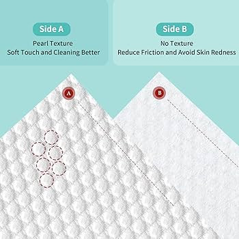 Disposable Face Towels, Super Soft and Thick Gentle Exfoliation Clean Dry Wipes XL, Biodegradable... | Amazon (US)