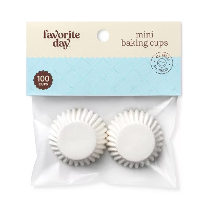 Mini White Baking Cups - 100ct - Favorite Day™ | Target