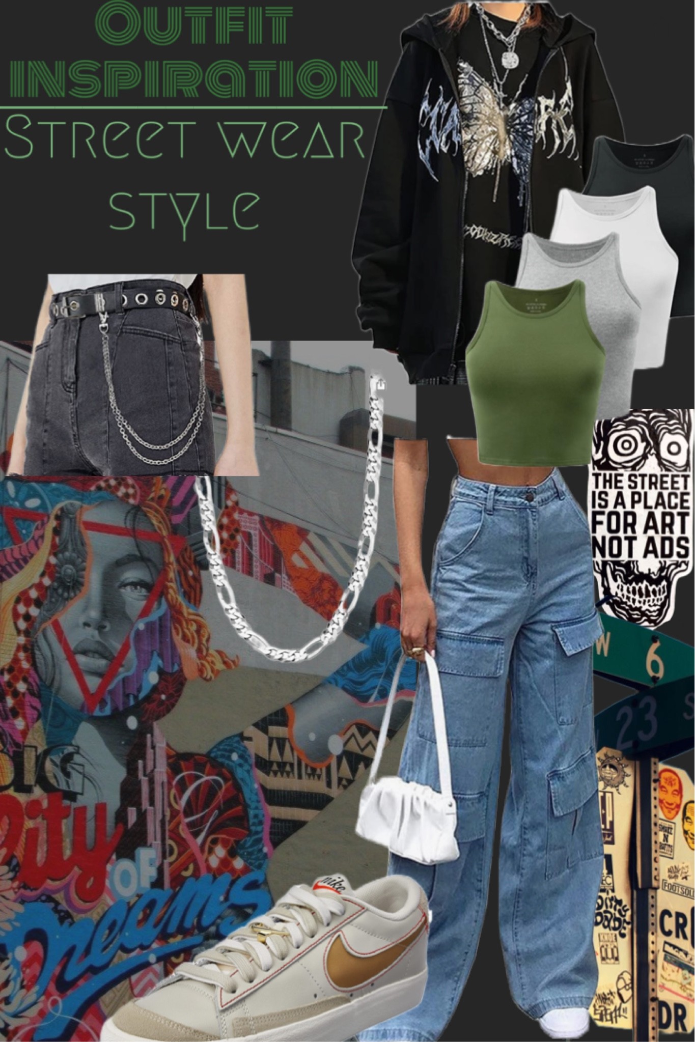 Amazon outfit inspiration- street wear fashion aesthetic
More of this style on my storefront https://www.amazon.com/shop/crimsonmahannah❤️‍🔥

#LTKstyletip #LTKunder50 #LTKunder100