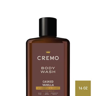 Cremo Body Wash - Casked Vanilla - 16 fl oz: For Normal, Combination, Sensitive, Mature, Dry Skin, Liquid Form, Hydrating | Target