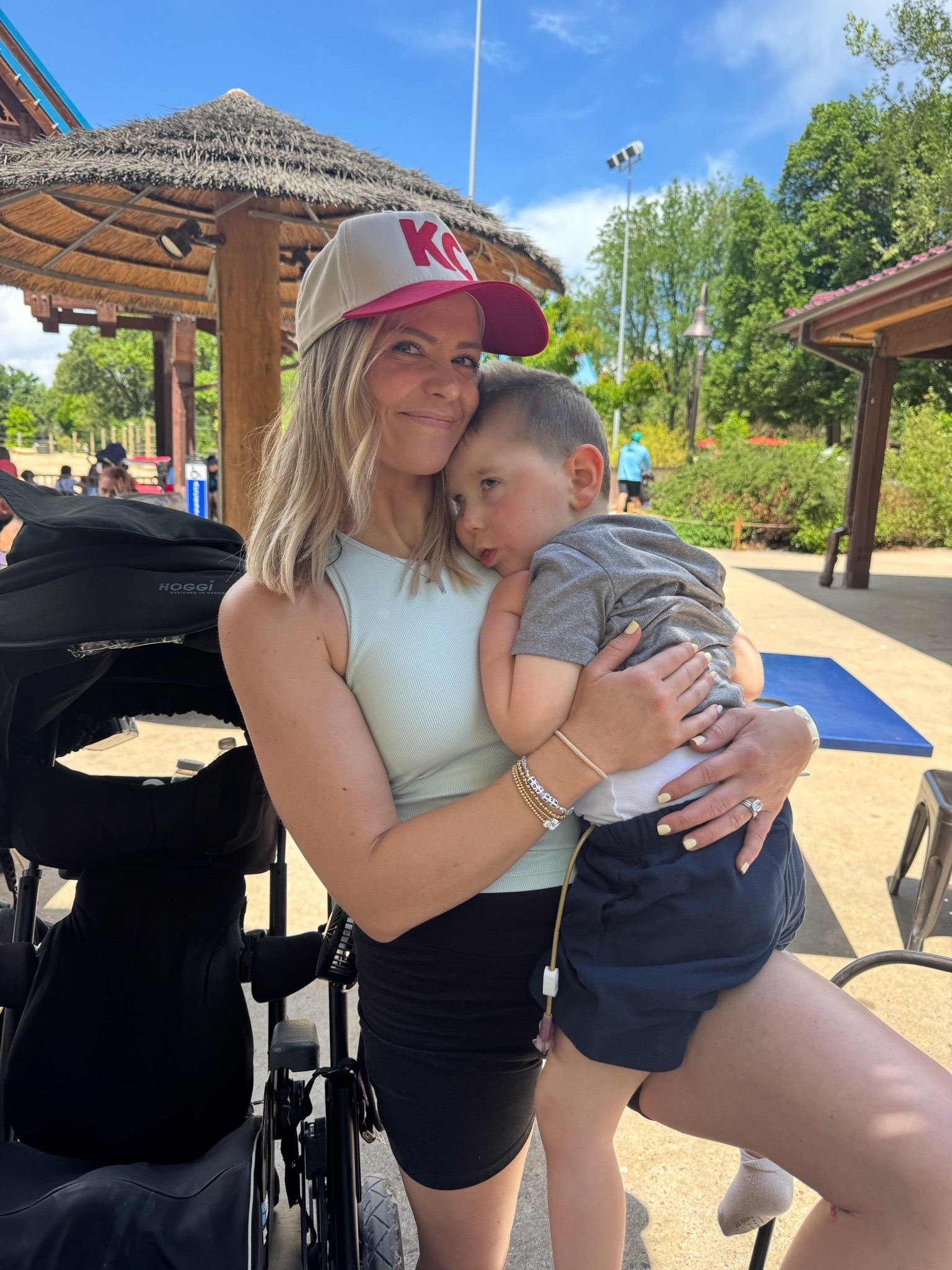 Vuori tank (S) - linked similar biker shorts & Amazon tennis shoes I love 

Hat is @jules_co