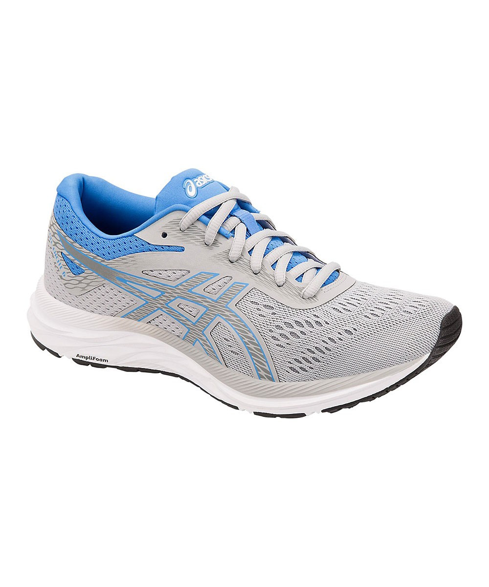 ASICS Women's Running Shoes MID - Gray & Blue Coast Gel-Excite 6 Sneaker - Women | Zulily