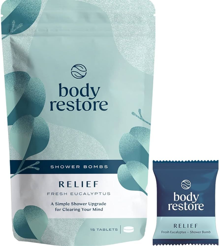 Body Restore Shower Steamers Aromatherapy 15 Packs - Gifts for Mom, Gifts for Women and Men, Show... | Amazon (US)