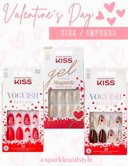 The cutest press on nails for Valentine’s Day! 💕

#LTKunder50 #LTKbeauty #LTKFind