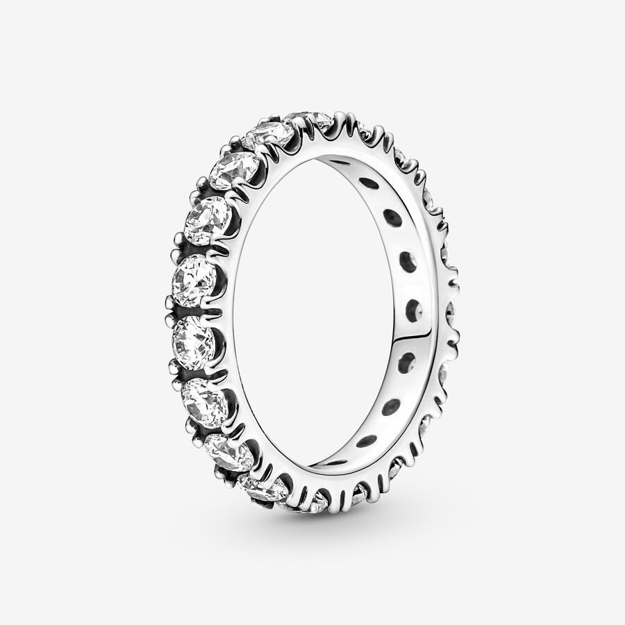 Sparkling Row Eternity Ring | Pandora (CA)