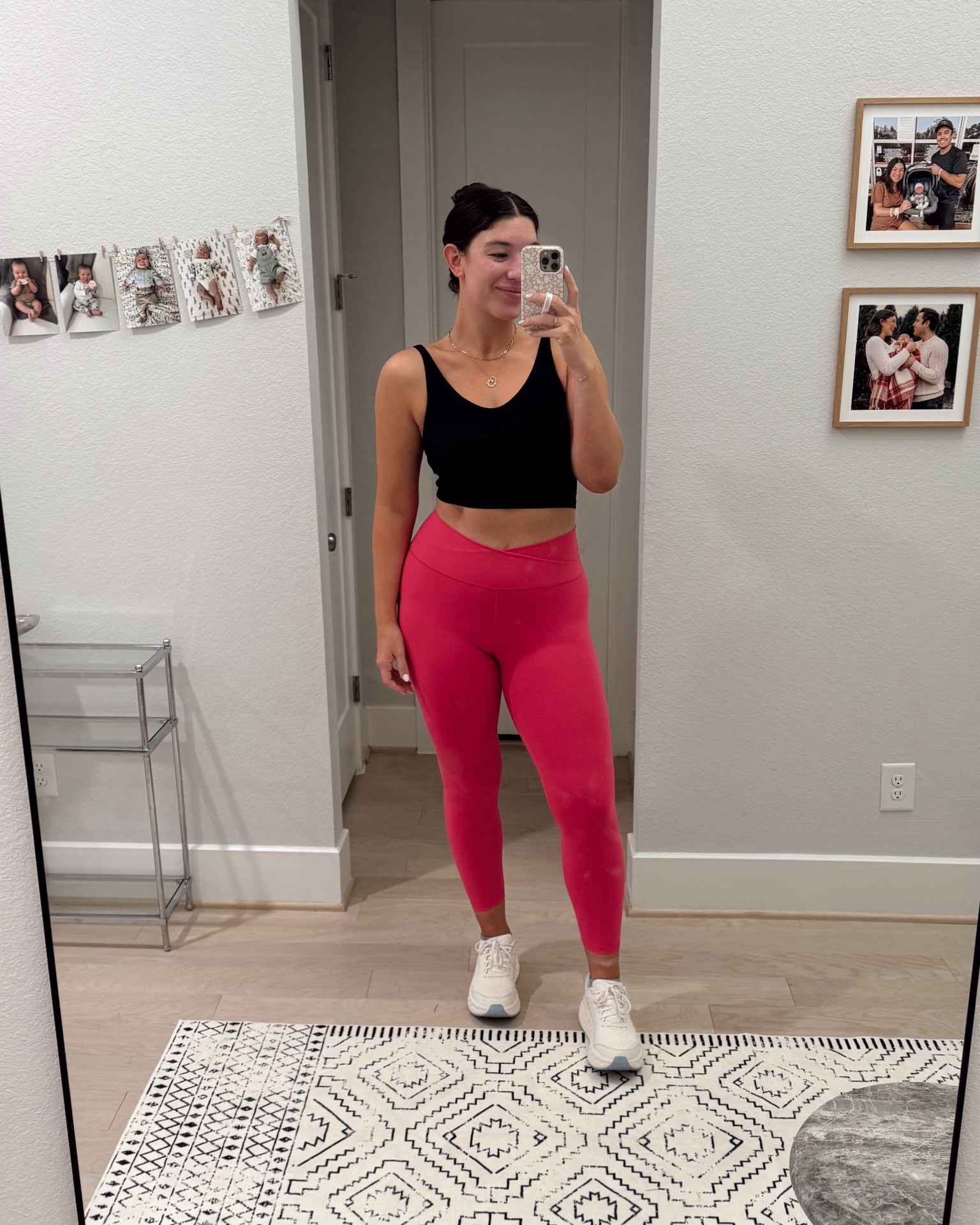 Workout fit for Valentine’s Day💕 these hot pink leggings are so soft and affordable! Top and bottom under $23

Workout outfit, workout look, leggings, work out top, midsize workout fit, plus size workout fashion, athleisure, workout sneakers, running shoes, hokas

#LTKFindsUnder50 #LTKMidsize #LTKFitness