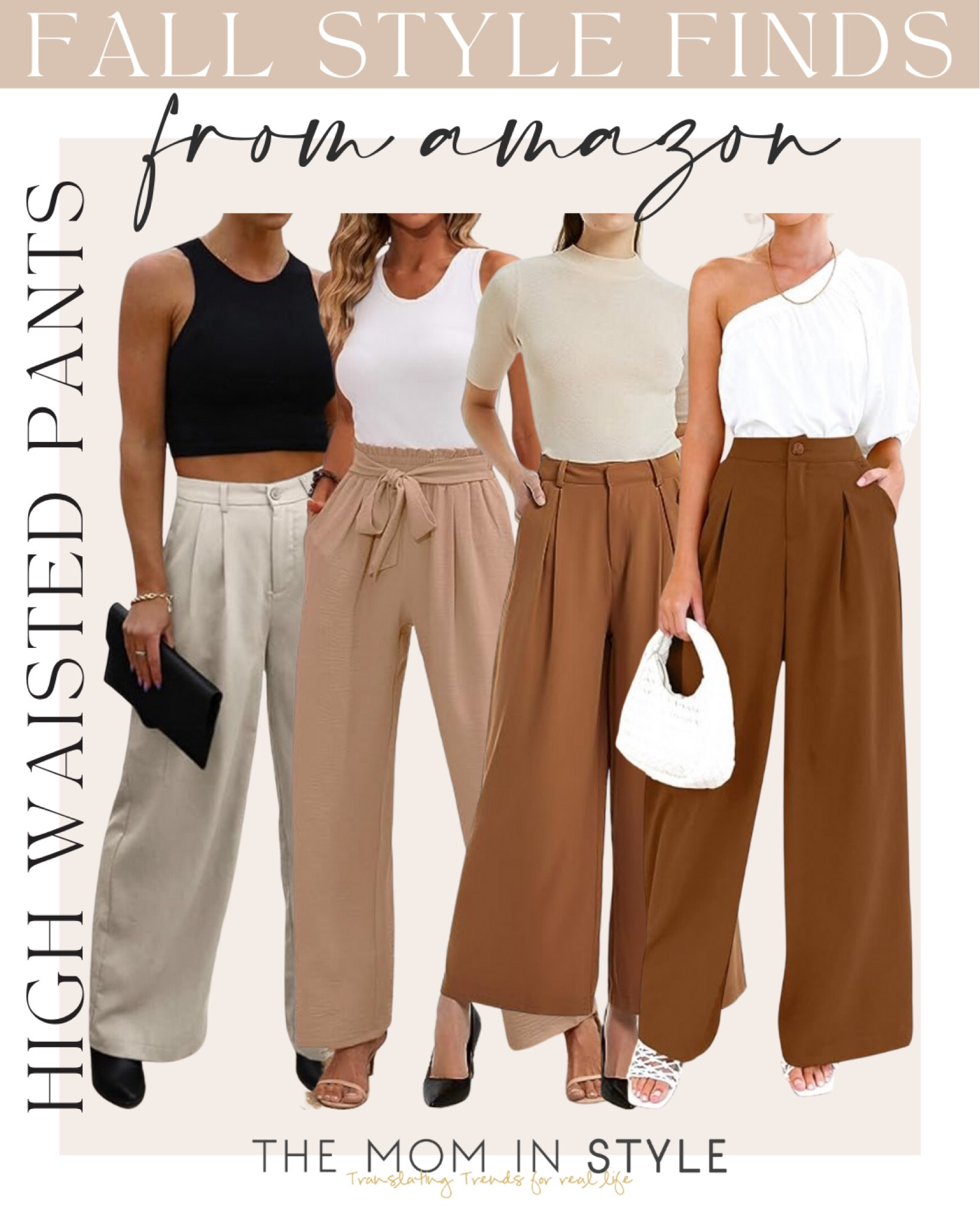 Amazon Trousers For Fall 🍂

affordable fashion // amazon fashion // amazon finds // amazon fashion finds // fall outfits // fall fashion // fall outfit inspo // high waisted pants // trousers

#LTKworkwear #LTKSeasonal #LTKstyletip