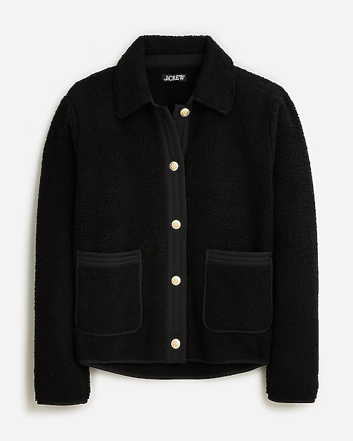 Teddy sherpa lady jacket | J. Crew US