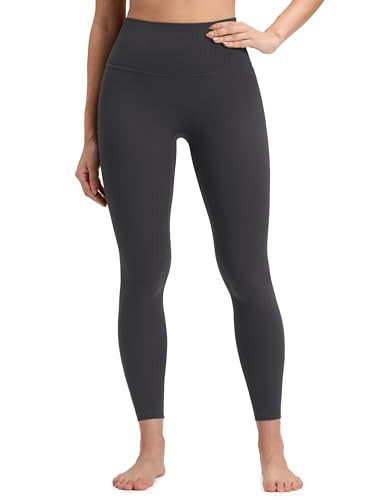 CRZ YOGA Butterluxe No Front Seam Yoga Leggings 25" - High Waisted Womens Lounge Pants Pilates Workout Athletic Buttery Soft Mysterious Grey XX-Small | Amazon (US)
