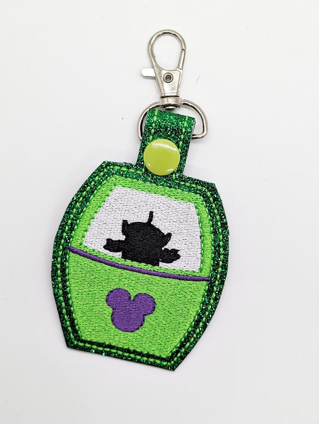 Disney Toy Story Alien Skyliner Inspired Keychain Purse Charm Embroidered - Etsy | Etsy (US)