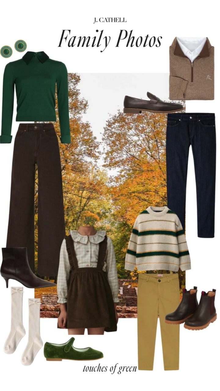 A fun fact you probably don’t know about me — I was a professional photographer in Atlanta for 15 years! 📸 Even though I focused on newborns, I was always helping families style their fall portraits.

Here’s the secret: the magic happens when you coordinate, not match. Start with mom’s outfit (she sets the tone), build the family around her colors, and mix textures + layers for depth. Think nubby knits, ribbed tights, suede shoes, and cozy plaids. 🍂

Avoid all-matching looks — they’re cute for a card, but mixing complementary tones creates timeless photos and beautiful gallery walls.

Save this for your fall family photo outfit inspo and shop coordinated looks for the whole crew at jcathell.com. ✨

#FallFamilyPhotos #FamilyPhotoOutfits #FallStyleGuide #FamilyPhotoInspo #FallFamilyPortraits #WhatToWear #CoordinatedStyle #FamilyPhotography #FallOutfits #JCathellStyle

Fall outfit, fall look, family photos

#LTKFamily #LTKMens #LTKOver40