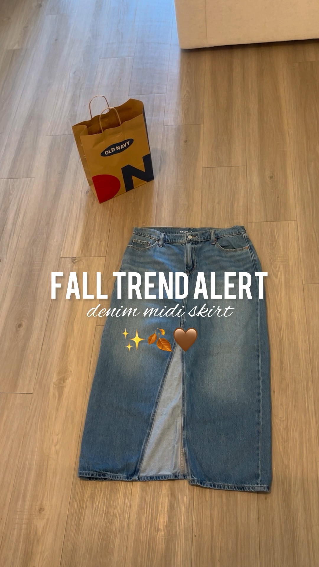 Denim midi skirt 

Fall trends  trendy skirt  fall outfit  ribbed tank top  old navy 

#LTKSeasonal #LTKStyleTip #LTKFindsUnder50